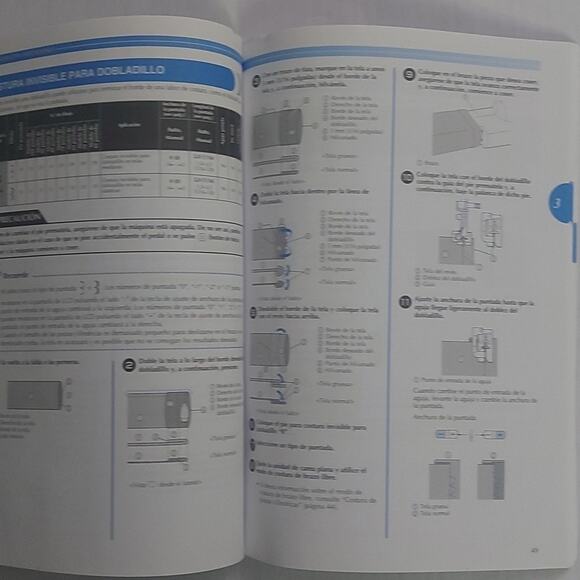 Brother Sewing Machine Spanish Manual 885 V60 V61 V62 V63 V64 V65 Electronics - Picture 3 of 5